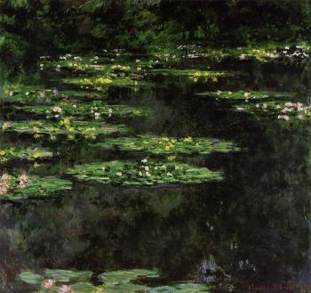 Claude Oscar Monet : Water Lilies XXXIV
